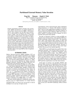 Partitioned External-Memory Value Iteration