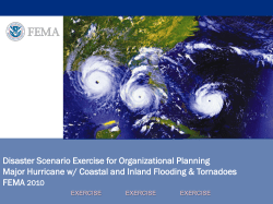 Hurricane Tabletop Exercise