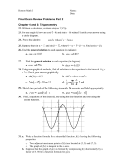 second review packet