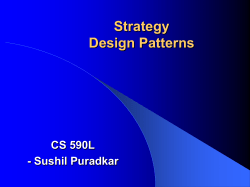 Strategy Design Patterns