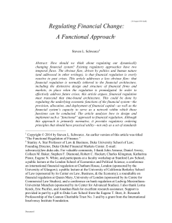 Steven L. Schwarcz 2 - Centre for the Legal Profession