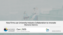 How Firms use University-Industry Collaboration to innovate