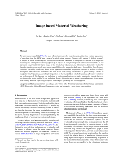 Image-based Material Weathering