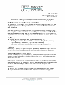 EIN: 27-1226829 501c3 nonprofit corporation Bozeman, Montana