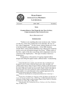 “Fashion is not something that exists in dresses only. Fashion is in