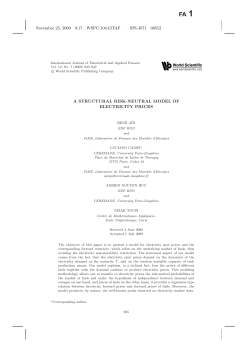 a structural risk-neutral model of electricity prices