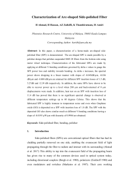Figure 12. ASE spectrum of the deposited GO on SPF at different V