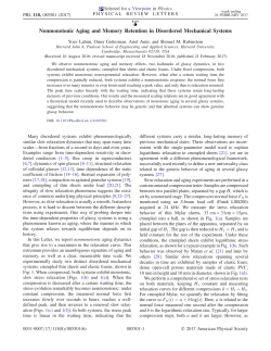 Nonmonotonic Aging and Memory Retention in