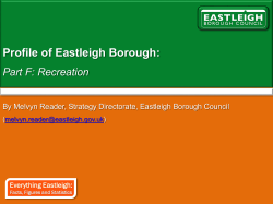 Recreation - Eastleigh Borough Council