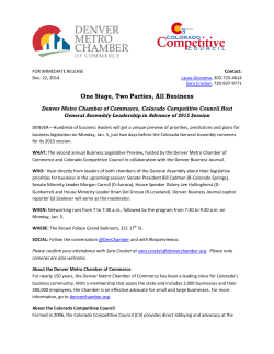 One Stage, Two Parties, All Business