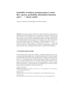Instability of uniform turbulent plane Couette flow