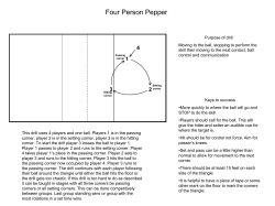 Four Person Pepper