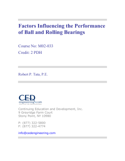 Factors Influencing the Performance of Ball and
