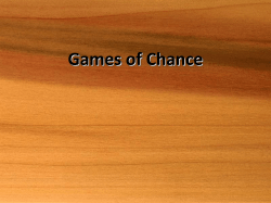 Games of Chance
