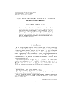 Full Text  - Bulletin of the Korean Mathematical Society