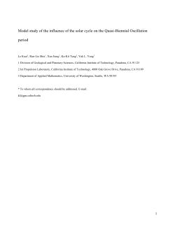 The study of the non-linear interaction between Quasi