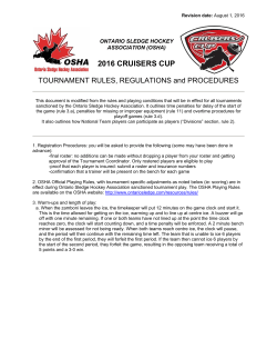 2016 cruisers cup
