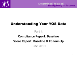 Baseline Score Report