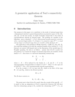 A geometric application of Nori`s connectivity theorem - IMJ-PRG