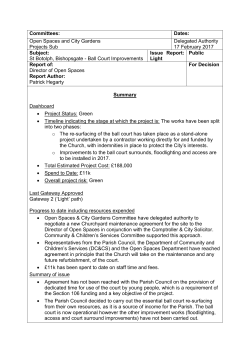 St Botolph, Bishopsgate - Ball Court Improvements