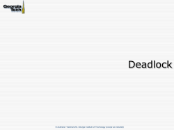 deadlock