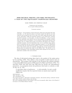 Risk-neutral pricing and risk neutrality