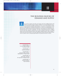 Consumer Choice: Individual and Market Demand