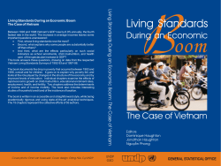 Living Standards During an Economic Boom