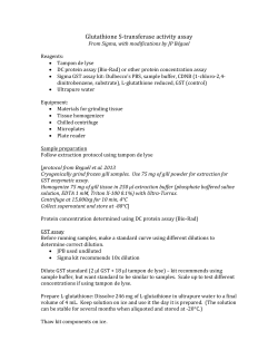 GST assay protocol 101KB Sep 12 2013 01:16:53 AM