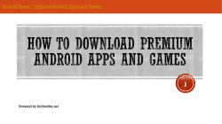 Premium Android Apps and Games