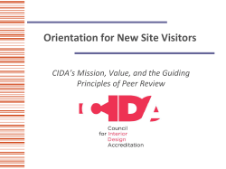 Overview of Accreditation - Council for Interior Design Accreditation