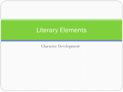 Literary Elements