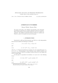 δ-Fibonacci numbers