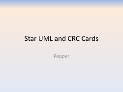 CRC Cards