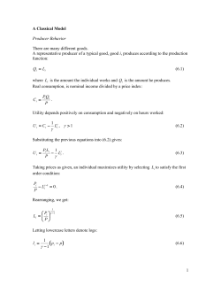 Romer Chapter 6 on the Lucas Model