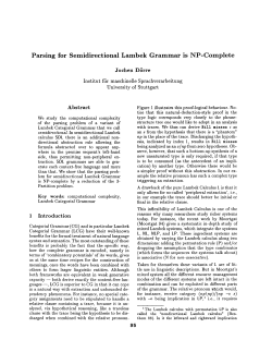 Parsing with Semidirectional Lambek Grammar is NP