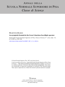 An asymptotic formula for the Green`s function of an