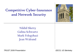 Equilibrium security with insurance