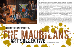 Expect the Unexpected: The Maubilans Art Collektive