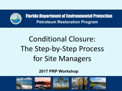 Step by Step - Florida Department of Environmental Protection