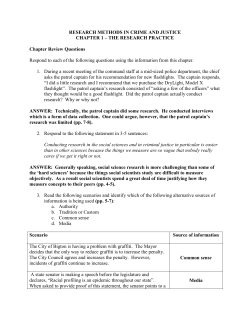 Answers to Chapter Review Questions.