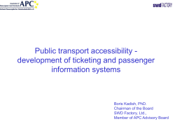 Public transport accessibility