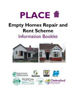 to find out more about the PLACE scheme