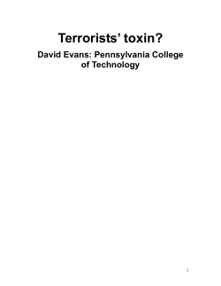 Assignment III: David Evans - Life Science Teaching Resource