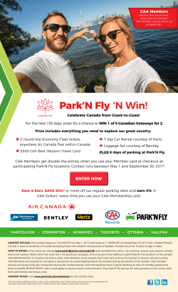 Park`N Fly `N Win!