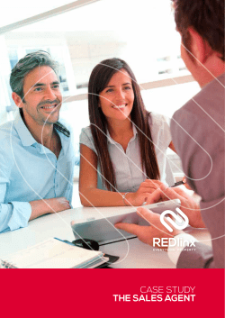 REDlinx | THE SALES AGENT - Case Study