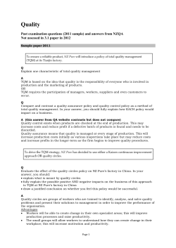 3.1 A Quality exams - Secondary Social Science Wikispace