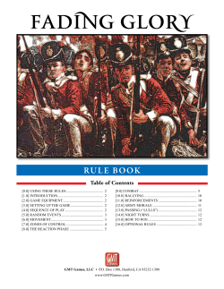 RULE BOOK - GMT Games
