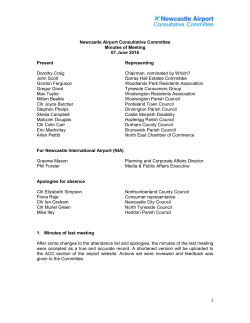 Newcastle Airport Consultative Committee