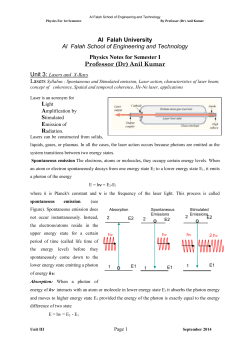 polarization - Stimulated Emission